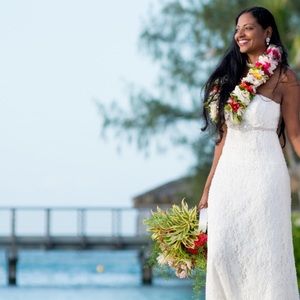 Galina Dress. Made of Rayon, Nylon, & Polyester